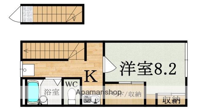 レオパレスクリオネ(1K/2階)の間取り写真