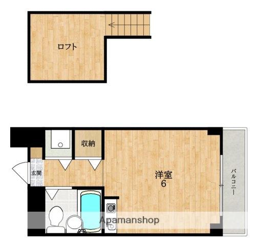 シティパレス柳町P-3(ワンルーム/2階)の間取り写真