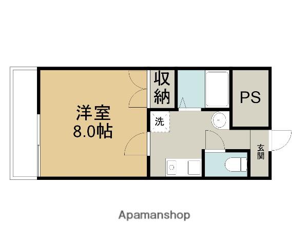 コーポビッグイン(1K/3階)の間取り写真