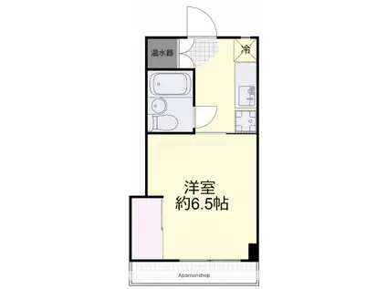 コーポきょうざんB(1K/1階)の間取り写真