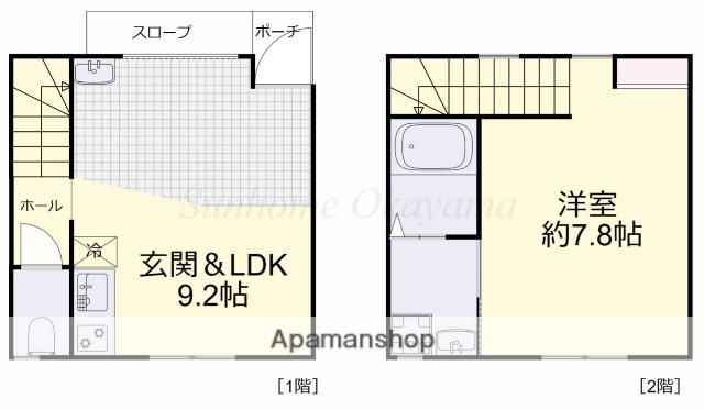 HIGASHIUNE BASE(1LDK)の間取り写真