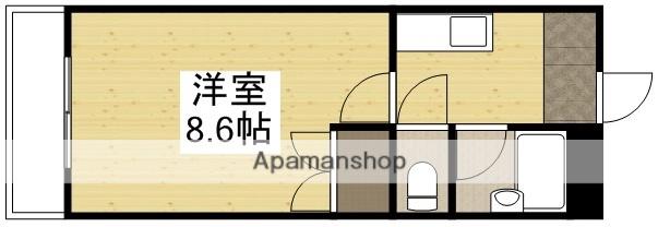 坂川ビル(1K/1階)の間取り写真