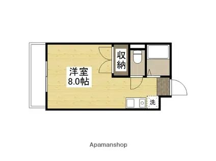 サンコーポ海吉(1K/2階)の間取り写真