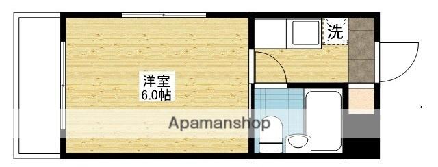 CION伊福町(1K/3階)の間取り写真