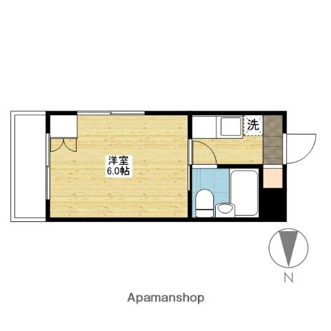 CION伊福町(1K/2階)の間取り写真