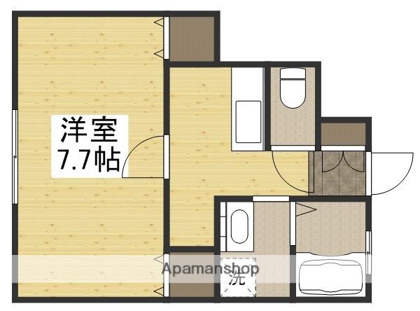 RELUXIA(1K/1階)の間取り写真