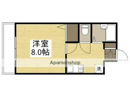 ジョリーメゾンアイ(1DK/3階)の間取り写真