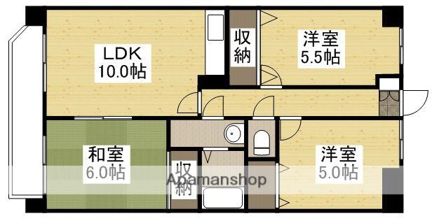 WILLIAM3(3LDK/2階)の間取り写真