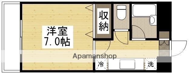 入江第二ビル(1K/2階)の間取り写真
