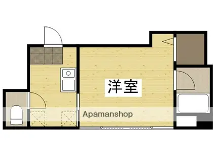 アークティス・シャレスタ(1K/5階)の間取り写真