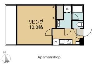 東古松S-1ビル(1K/1階)の間取り写真
