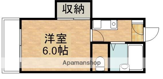 エクセルハイム高柳東(1K/1階)の間取り写真