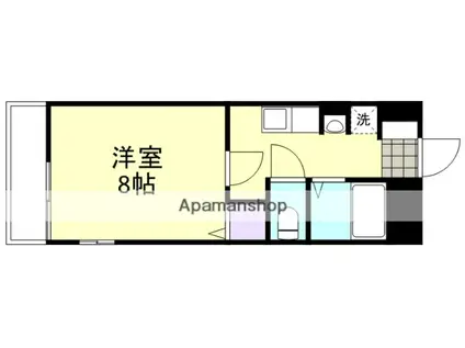 レトア下庄(1K/1階)の間取り写真