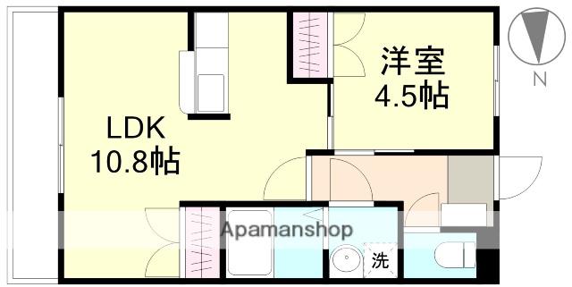 ロイヤル藤Ⅰ(1LDK/1階)の間取り写真