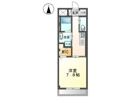 テ・フィティ(1K/3階)の間取り写真