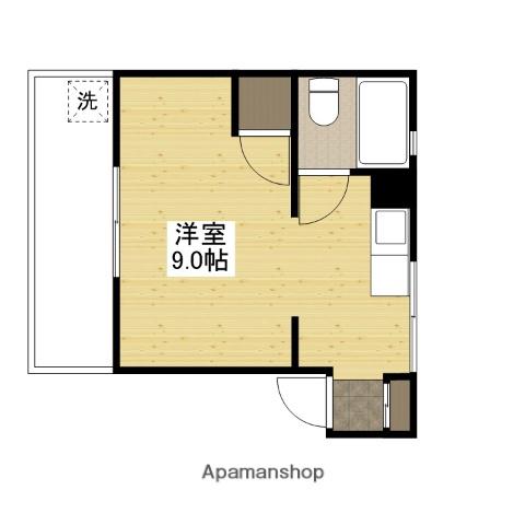 アーベルパートⅡ(ワンルーム/3階)の間取り写真