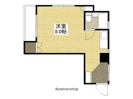 チェリーヒルズ21(ワンルーム/5階)の間取り写真