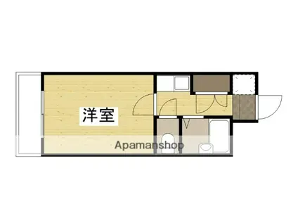 MS LEA KOUGOMINAMI(1K/1階)の間取り写真