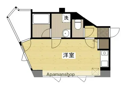 DOLCE竹屋町(ワンルーム/4階)の間取り写真