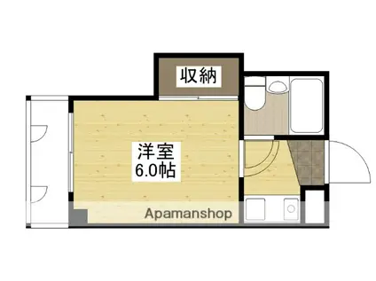 ライブコープ大州(1K/5階)の間取り写真