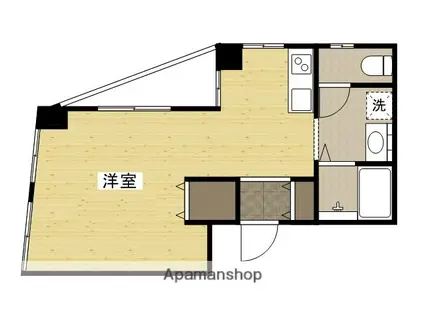 番匠ビル(ワンルーム/3階)の間取り写真