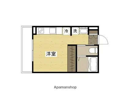 ソア長束(ワンルーム/3階)の間取り写真