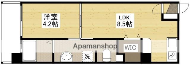 小町グランデ(1LDK/2階)の間取り写真