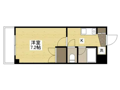 大宮KTビル(1K/4階)の間取り写真