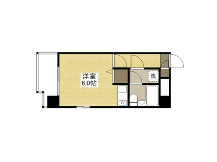 朝日プラザ横川駅前(ワンルーム/7階)の間取り写真