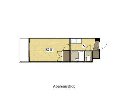 アーバンネクスト(1K/3階)の間取り写真