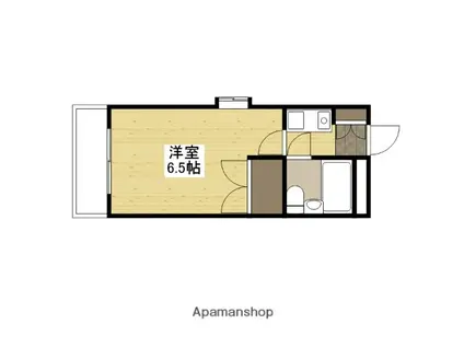 第2上田ビル(1K/2階)の間取り写真