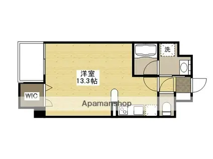 K-FIELD(ワンルーム/2階)の間取り写真