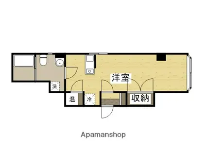 デミハウス(ワンルーム/3階)の間取り写真