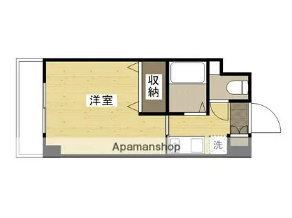ソフィアコート住吉(1K/6階)の間取り写真