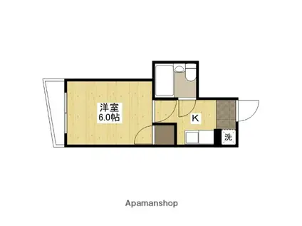 SHOEI BUILDING NO11(1K/3階)の間取り写真