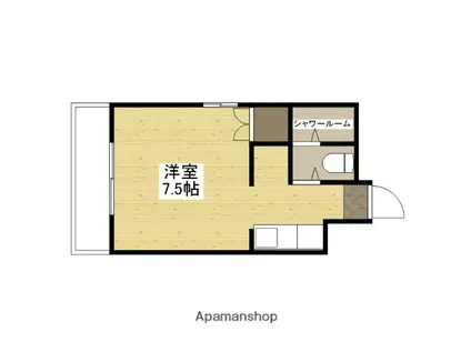 レジェンド落合(ワンルーム/2階)の間取り写真