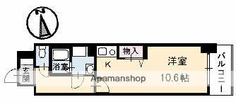 HOMAT2000(ワンルーム/4階)の間取り写真