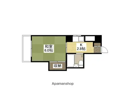 リブレコート(1K/3階)の間取り写真