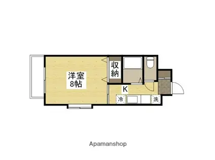田中興産第11ビル(1K/5階)の間取り写真
