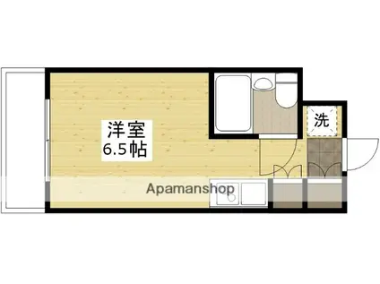 ライフプラス五日市三宅(ワンルーム/2階)の間取り写真