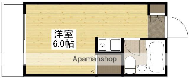 DICE BLDG.大手町Ⅰ(ワンルーム/2階)の間取り写真