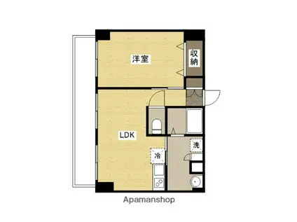 ソフィアコート井口台ANNEX(1LDK/2階)の間取り写真