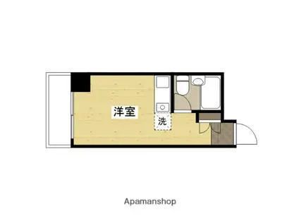 リアライズ福山(ワンルーム/9階)の間取り写真