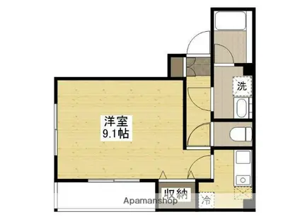 ロイヤルスミス(1K/4階)の間取り写真