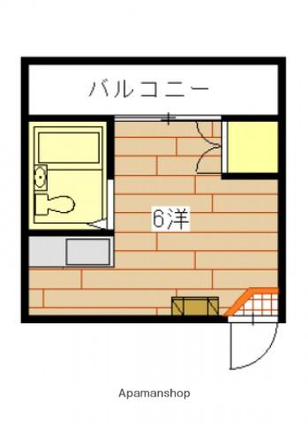 粟屋ビル(ワンルーム/3階)の間取り写真