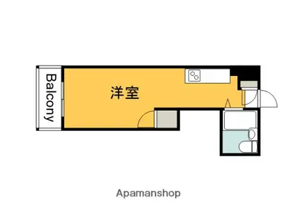 LS舟入本町(1K/5階)の間取り写真