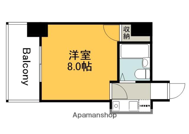 NEPHEL榎町(ワンルーム/3階)の間取り写真
