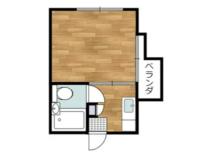 グランコンシェルト(1K/4階)の間取り写真