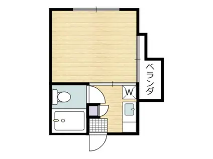 グランコンシェルト(1K/2階)の間取り写真