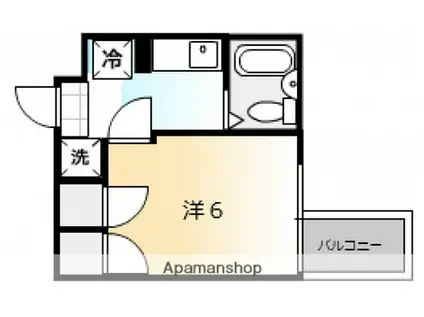 SHOEI BUILDING NO11(1K/3階)の間取り写真